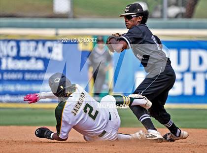 Thumbnail 2 in Cajon vs. Citrus Valley (CIF SS DIV 5 Championship) photogallery.