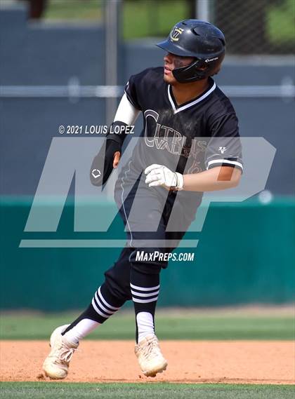 Thumbnail 2 in Cajon vs. Citrus Valley (CIF SS DIV 5 Championship) photogallery.