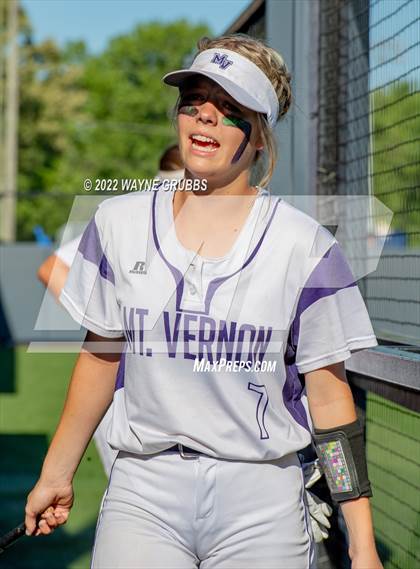 Thumbnail 3 in Mount Vernon @ Hughes Springs (UIL 3A Region II Final Game 1) photogallery.