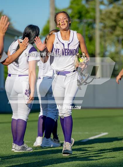 Thumbnail 3 in Mount Vernon @ Hughes Springs (UIL 3A Region II Final Game 1) photogallery.