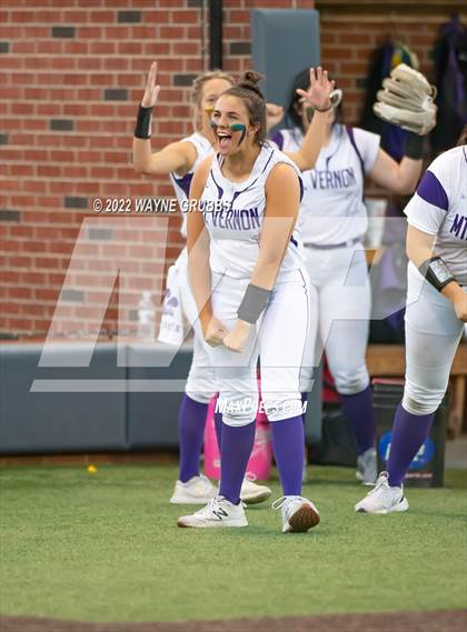 Thumbnail 3 in Mount Vernon @ Hughes Springs (UIL 3A Region II Final Game 1) photogallery.