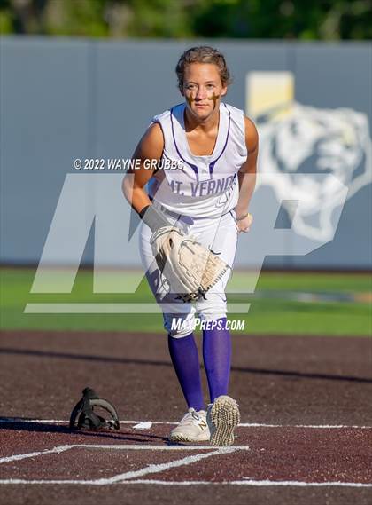 Thumbnail 1 in Mount Vernon @ Hughes Springs (UIL 3A Region II Final Game 1) photogallery.