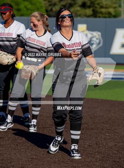Thumbnail 2 in Mount Vernon @ Hughes Springs (UIL 3A Region II Final Game 1) photogallery.