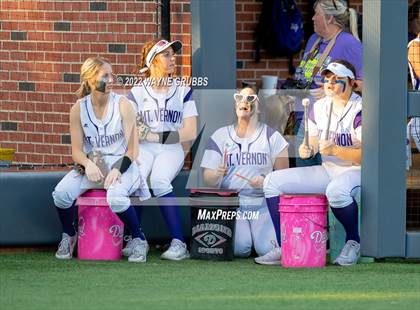 Thumbnail 3 in Mount Vernon @ Hughes Springs (UIL 3A Region II Final Game 1) photogallery.