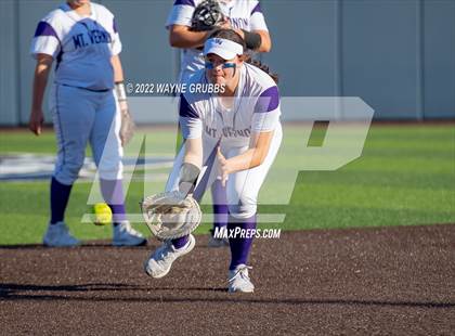 Thumbnail 1 in Mount Vernon @ Hughes Springs (UIL 3A Region II Final Game 1) photogallery.
