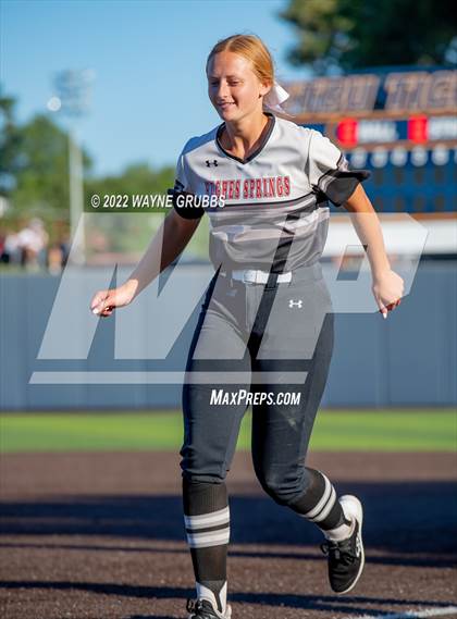 Thumbnail 3 in Mount Vernon @ Hughes Springs (UIL 3A Region II Final Game 1) photogallery.