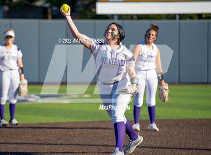 Thumbnail 2 in Mount Vernon @ Hughes Springs (UIL 3A Region II Final Game 1) photogallery.