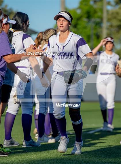 Thumbnail 3 in Mount Vernon @ Hughes Springs (UIL 3A Region II Final Game 1) photogallery.