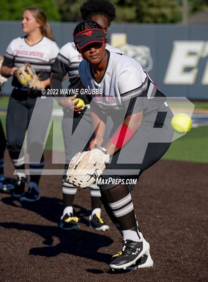 Thumbnail 1 in Mount Vernon @ Hughes Springs (UIL 3A Region II Final Game 1) photogallery.