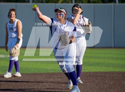 Thumbnail 1 in Mount Vernon @ Hughes Springs (UIL 3A Region II Final Game 1) photogallery.