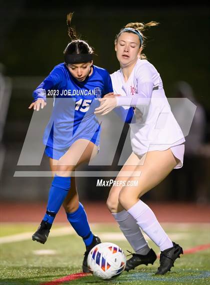 Thumbnail 3 in Santa Margarita vs Los Alamitos (CIF Division 1 Regional Final) photogallery.