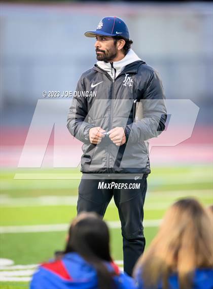 Thumbnail 3 in Santa Margarita vs Los Alamitos (CIF Division 1 Regional Final) photogallery.