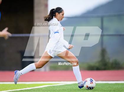 Thumbnail 3 in Santa Margarita vs Los Alamitos (CIF Division 1 Regional Final) photogallery.