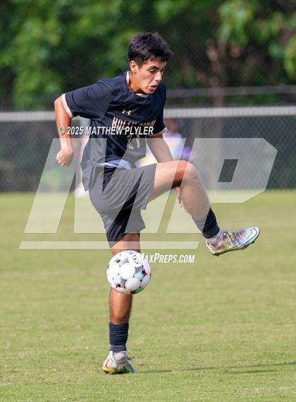 Thumbnail 1 in Holly Springs vs. Charlotte Catholic (NCSCA Kickoff Classic) photogallery.
