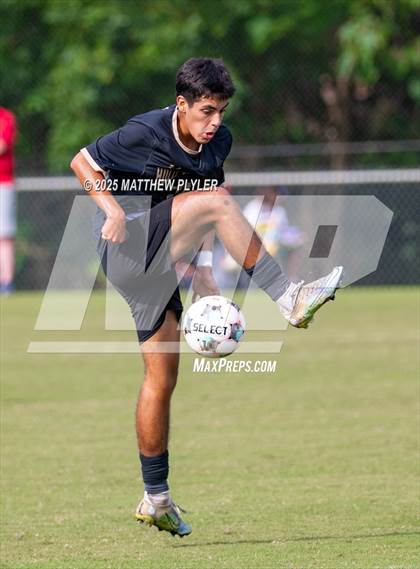 Thumbnail 3 in Holly Springs vs. Charlotte Catholic (NCSCA Kickoff Classic) photogallery.