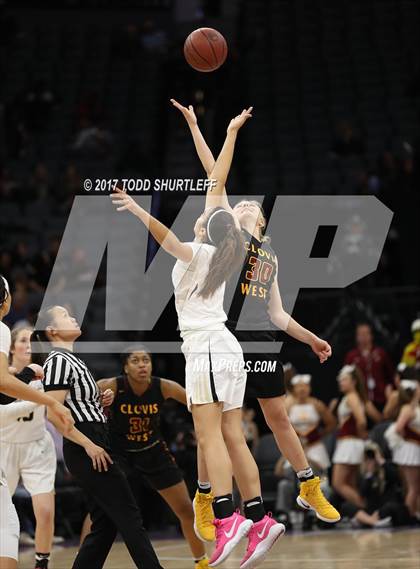 Thumbnail 2 in Clovis West vs. Archbishop Mitty (CIF State Open Division Final) photogallery.