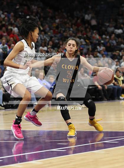 Thumbnail 2 in Clovis West vs. Archbishop Mitty (CIF State Open Division Final) photogallery.