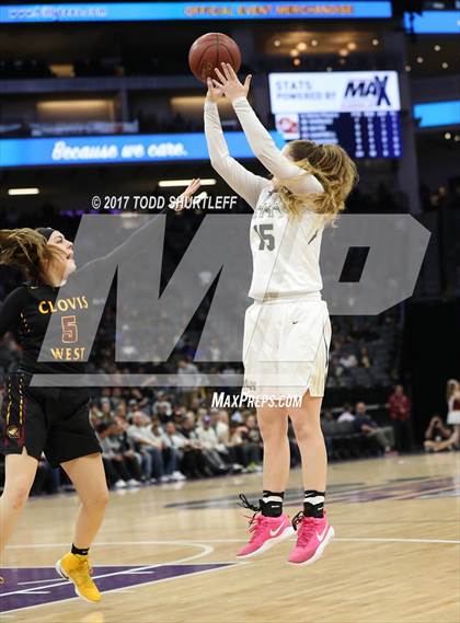 Thumbnail 3 in Clovis West vs. Archbishop Mitty (CIF State Open Division Final) photogallery.