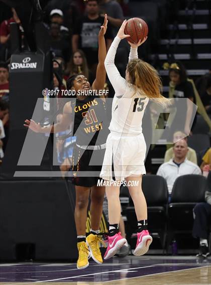 Thumbnail 3 in Clovis West vs. Archbishop Mitty (CIF State Open Division Final) photogallery.
