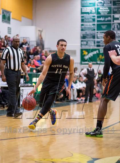 Thumbnail 3 in Kettle Run @ Loudoun Valley (VHSL 3A East Playoff) photogallery.