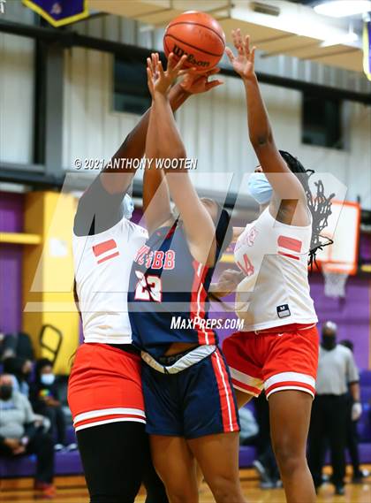 Thumbnail 2 in NC GBB Academy vs  Carolina Prep Academy (Capital City New Years Showcase) photogallery.