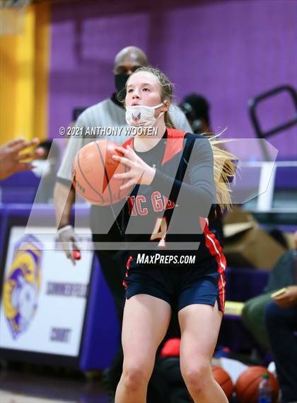 Thumbnail 2 in NC GBB Academy vs  Carolina Prep Academy (Capital City New Years Showcase) photogallery.