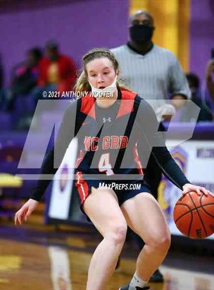 Thumbnail 3 in NC GBB Academy vs  Carolina Prep Academy (Capital City New Years Showcase) photogallery.