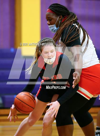 Thumbnail 3 in NC GBB Academy vs  Carolina Prep Academy (Capital City New Years Showcase) photogallery.