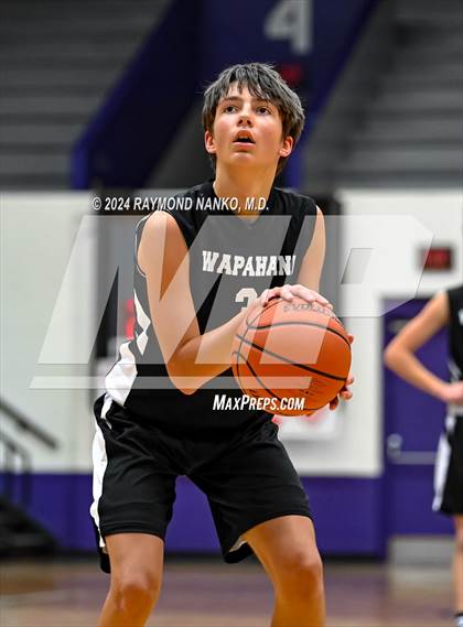 Thumbnail 2 in Wapahani vs Muncie Central (Muncie Central City Invitational) photogallery.
