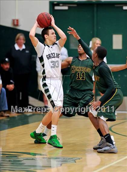 Thumbnail 2 in Kennedy @ Granite Bay (CIF SJS D1 Playoffs) photogallery.