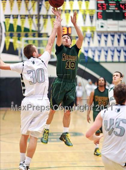 Thumbnail 1 in Kennedy @ Granite Bay (CIF SJS D1 Playoffs) photogallery.