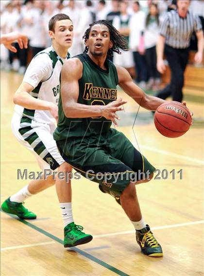 Thumbnail 2 in Kennedy @ Granite Bay (CIF SJS D1 Playoffs) photogallery.
