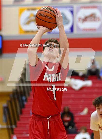 Thumbnail 2 in Fishers vs Portage (Fishers Holiday Classic) photogallery.