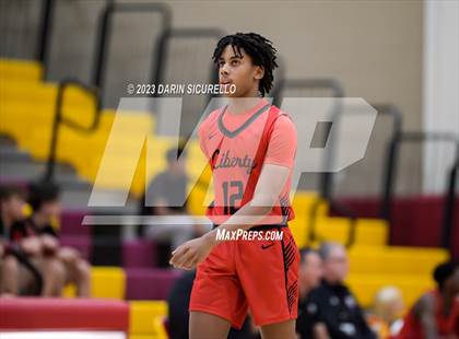 Thumbnail 2 in Liberty vs Boulder Creek (Hoophall West Invitational) photogallery.