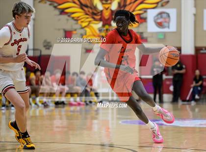 Thumbnail 3 in Liberty vs Boulder Creek (Hoophall West Invitational) photogallery.