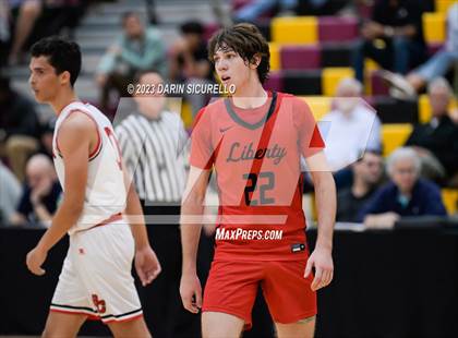 Thumbnail 2 in Liberty vs Boulder Creek (Hoophall West Invitational) photogallery.
