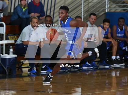 Thumbnail 1 in Charlotte Christian vs Linden (Rotary Roundball Classic) photogallery.