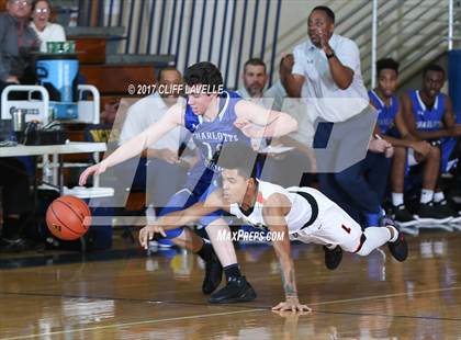 Thumbnail 1 in Charlotte Christian vs Linden (Rotary Roundball Classic) photogallery.