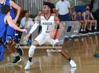 Thumbnail 1 in Charlotte Christian vs Linden (Rotary Roundball Classic) photogallery.