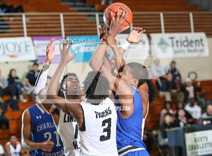 Thumbnail 3 in Charlotte Christian vs Linden (Rotary Roundball Classic) photogallery.