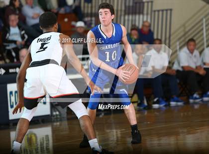 Thumbnail 3 in Charlotte Christian vs Linden (Rotary Roundball Classic) photogallery.