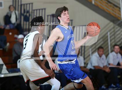 Thumbnail 2 in Charlotte Christian vs Linden (Rotary Roundball Classic) photogallery.