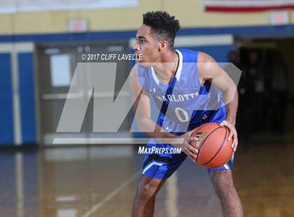 Thumbnail 1 in Charlotte Christian vs Linden (Rotary Roundball Classic) photogallery.
