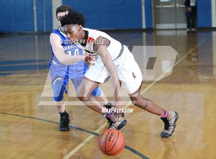 Thumbnail 3 in Charlotte Christian vs Linden (Rotary Roundball Classic) photogallery.