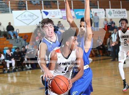 Thumbnail 1 in Charlotte Christian vs Linden (Rotary Roundball Classic) photogallery.