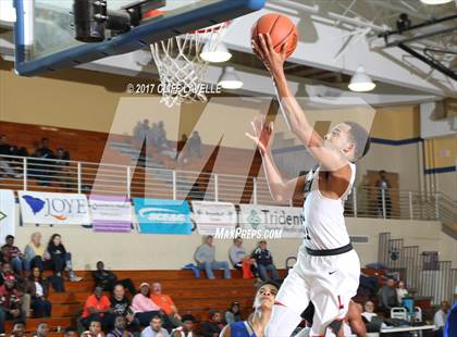 Thumbnail 3 in Charlotte Christian vs Linden (Rotary Roundball Classic) photogallery.