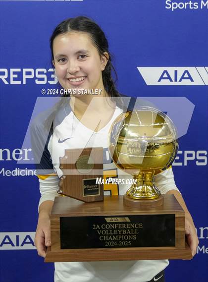Thumbnail 2 in Phoenix Country Day vs. Scottsdale Christian Academy (AIA-2A Awards) photogallery.