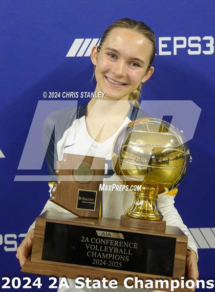 Thumbnail 2 in Phoenix Country Day vs. Scottsdale Christian Academy (AIA-2A Awards) photogallery.