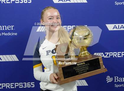 Thumbnail 2 in Phoenix Country Day vs. Scottsdale Christian Academy (AIA-2A Awards) photogallery.