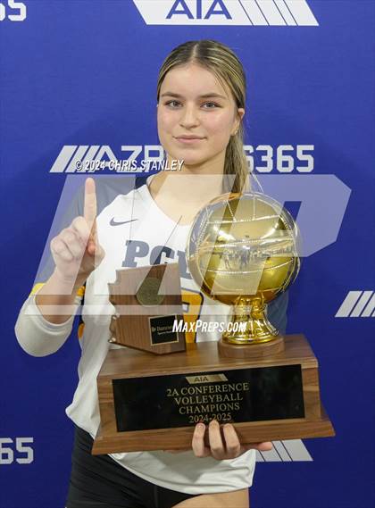 Thumbnail 2 in Phoenix Country Day vs. Scottsdale Christian Academy (AIA-2A Awards) photogallery.